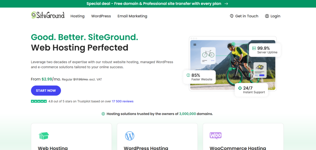 Siteground Hosting